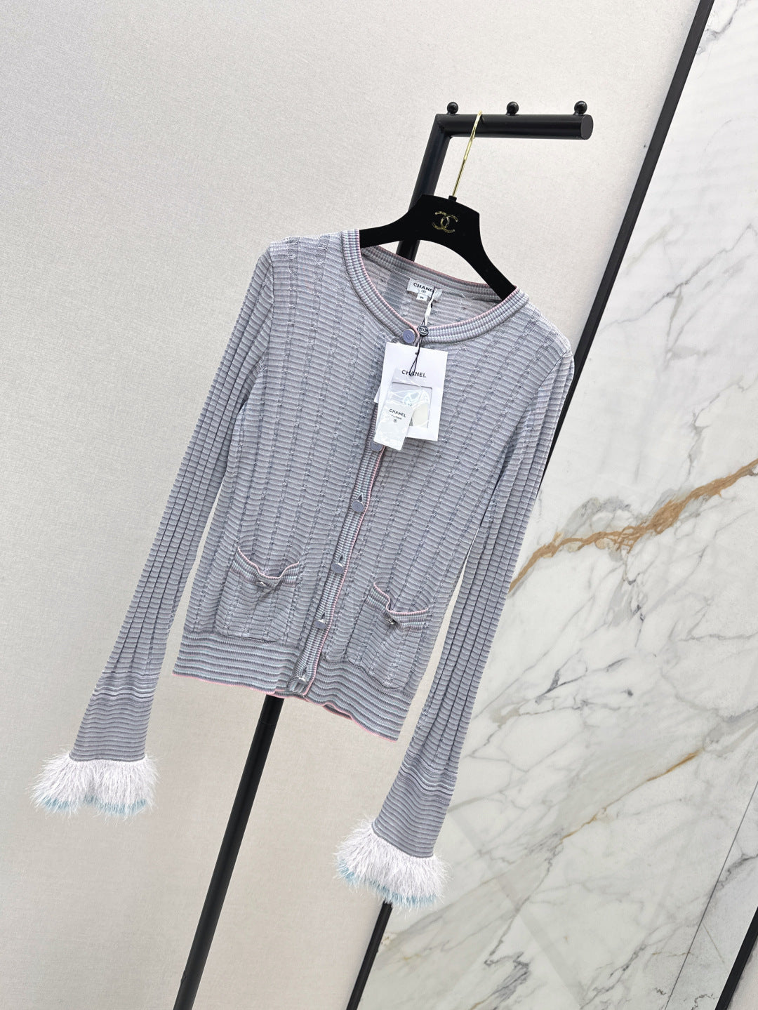25fw knitted cardigan