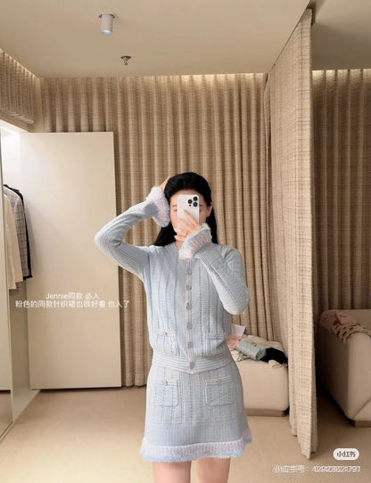 25fw knitted cardigan