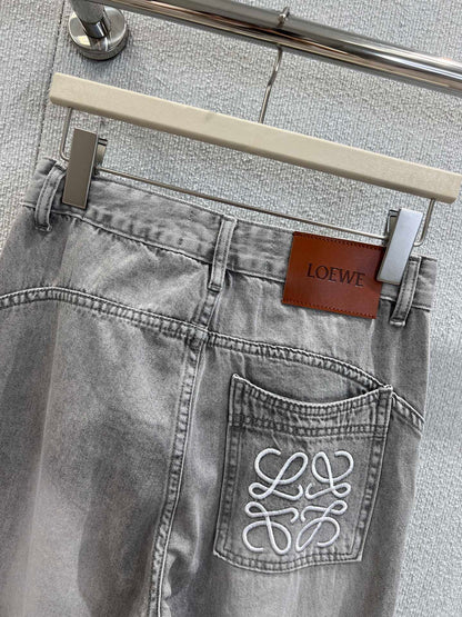 25ss embroidered jeans