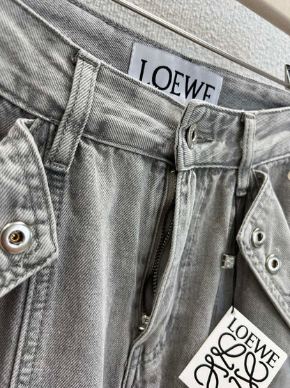 25ss embroidered jeans