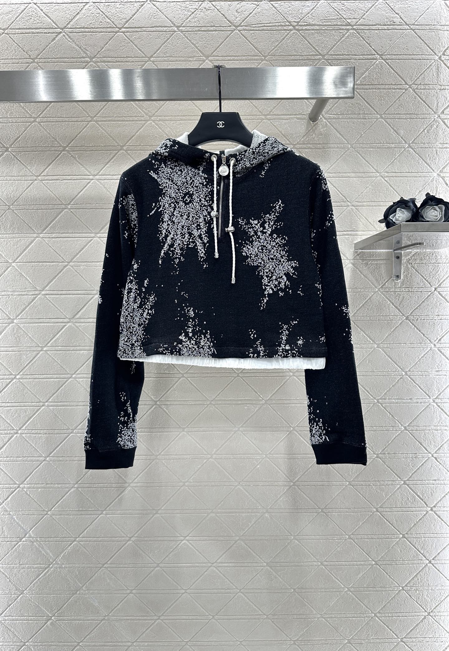 2025 New Arrival Hooded Sweatshirt and Skirt Set