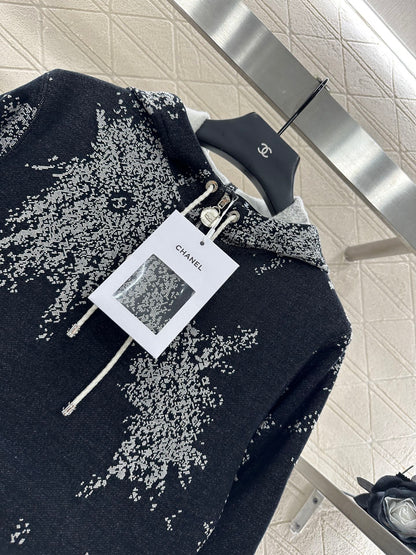 2025 New Arrival Hooded Sweatshirt and Skirt Set