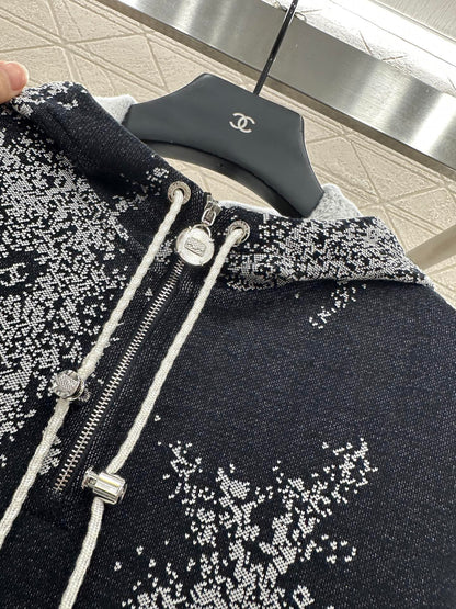 2025 New Arrival Hooded Sweatshirt and Skirt Set