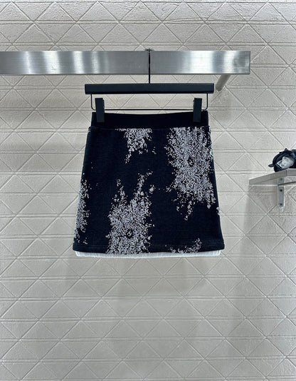 2025 New Arrival Hooded Sweatshirt and Skirt Set