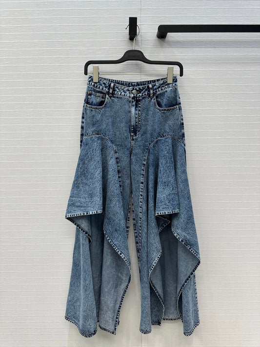 25fw ruffles jeans
