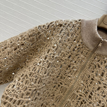 25fw embroidered cardigan