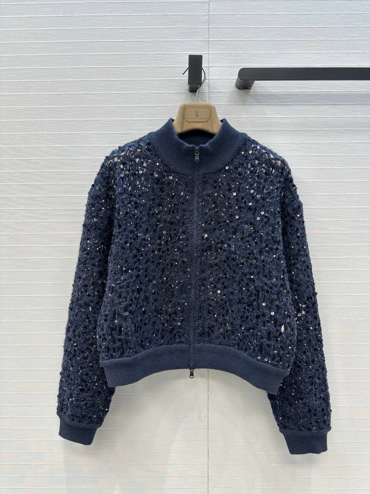 25fw embroidered cardigan