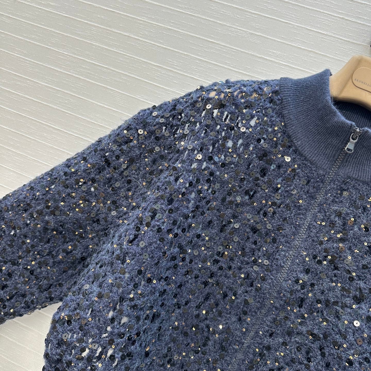 25fw embroidered cardigan