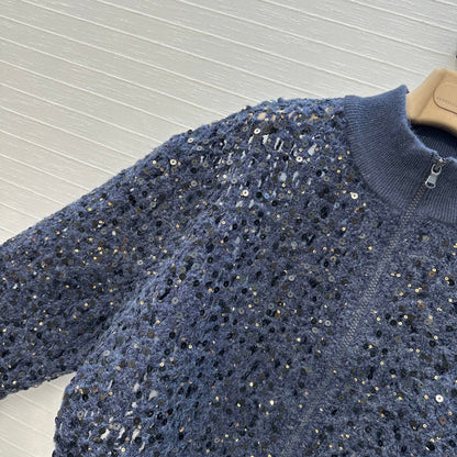 25fw embroidered cardigan