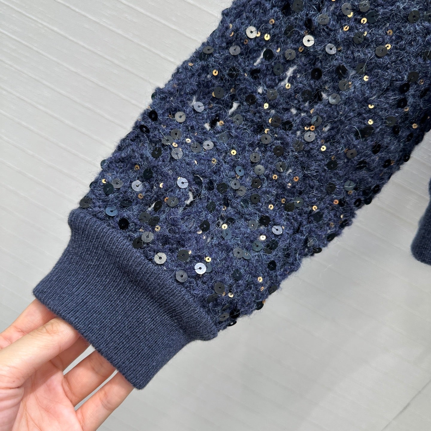 25fw embroidered cardigan