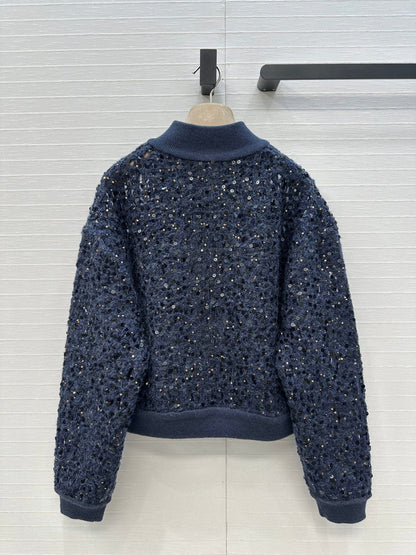 25fw embroidered cardigan