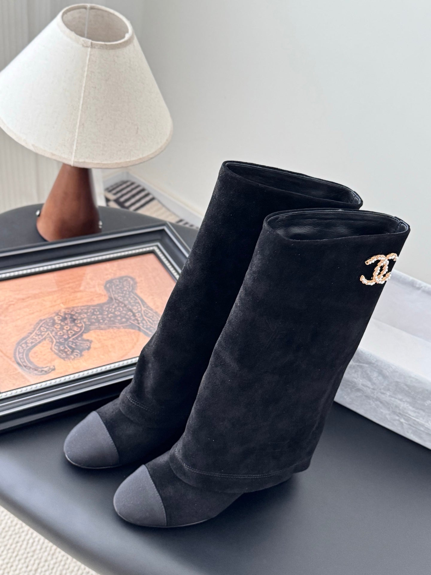 25fw new chain knight boots