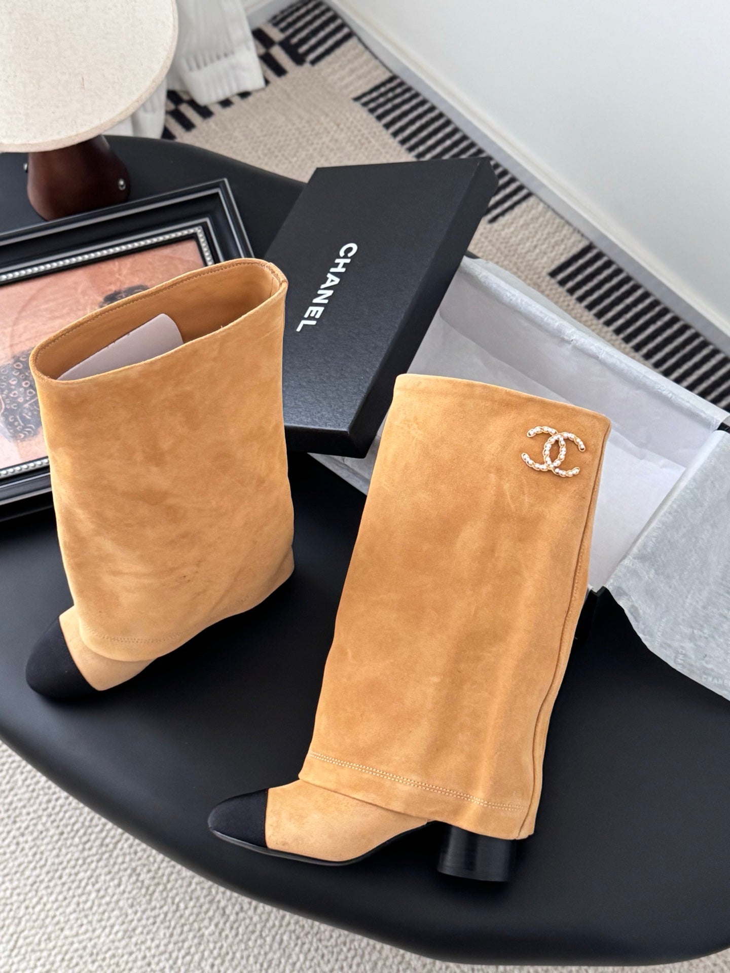 25fw new chain knight boots