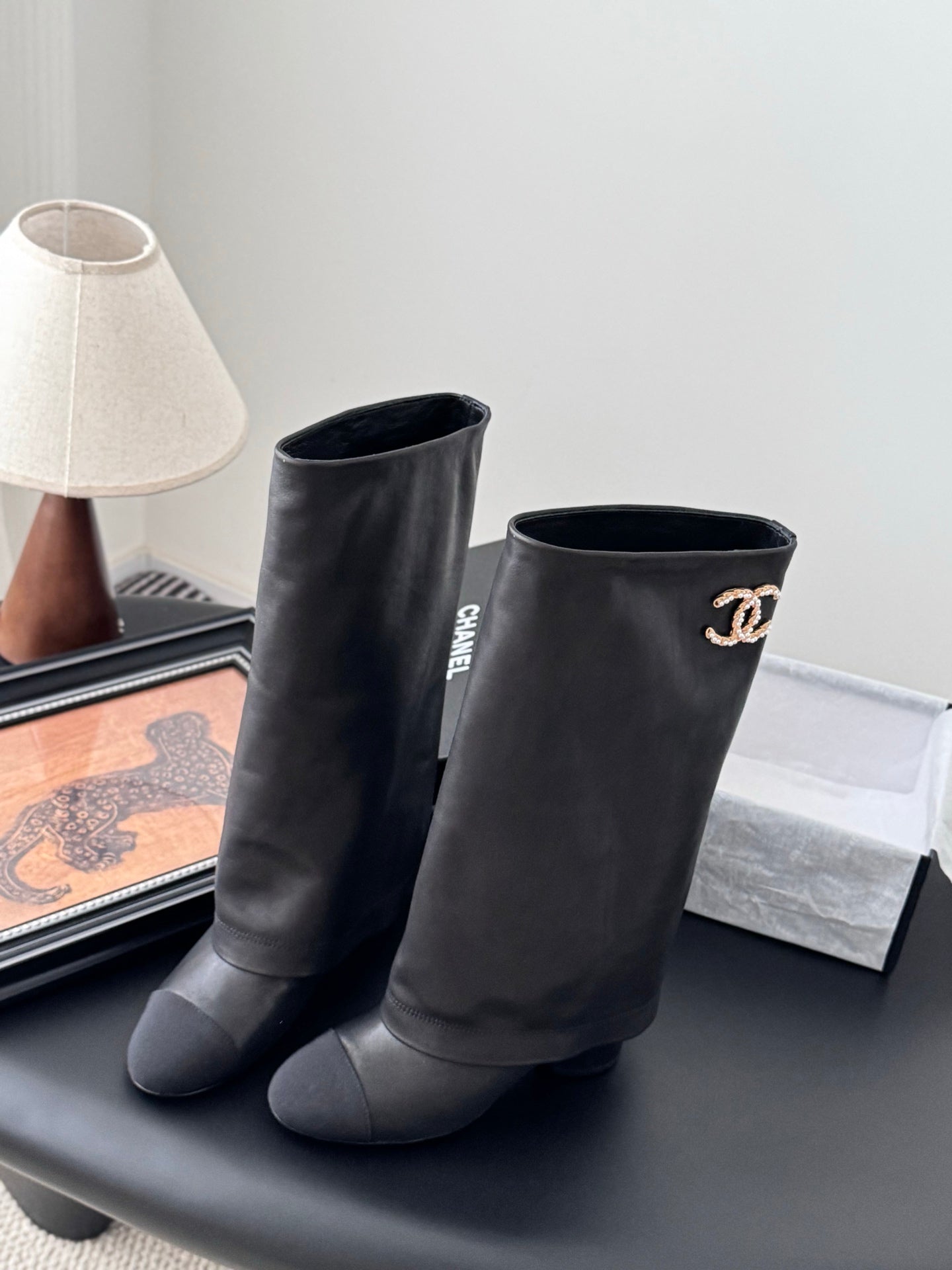 25fw new chain knight boots