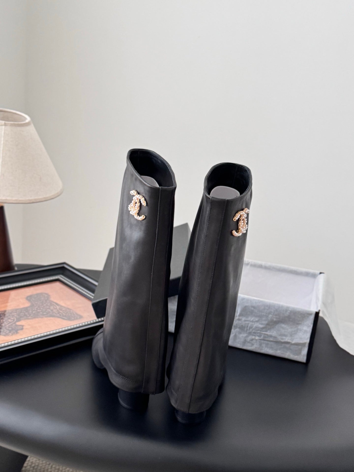 25fw new chain knight boots