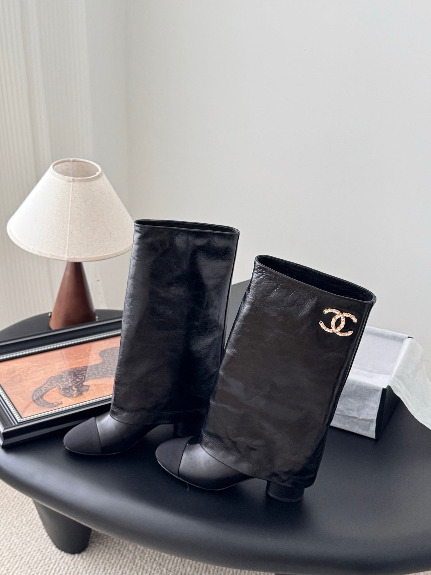 25fw new chain knight boots