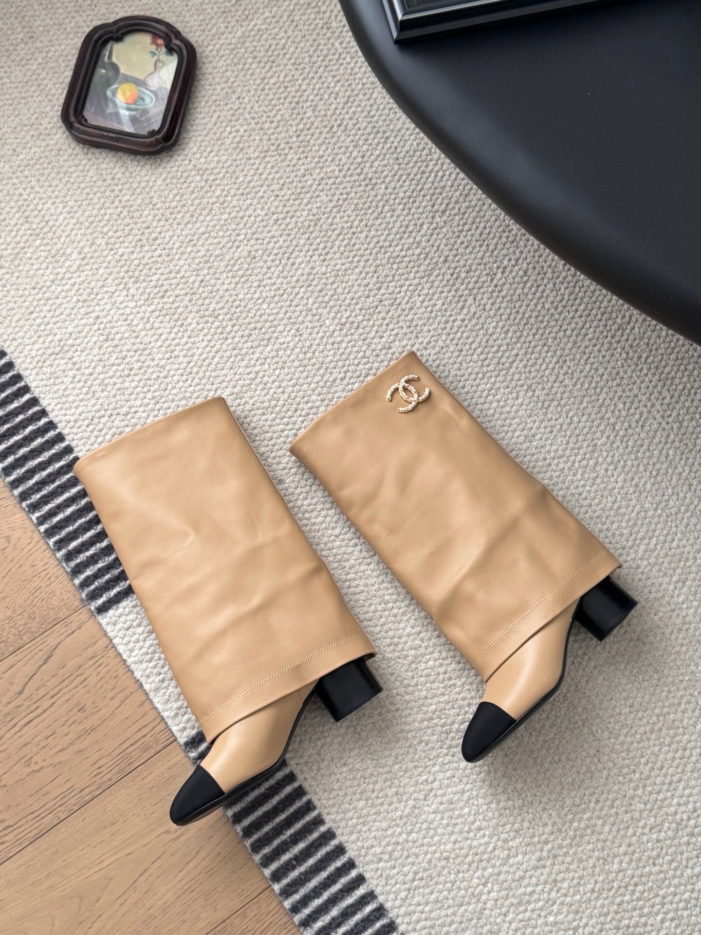 25fw new chain knight boots