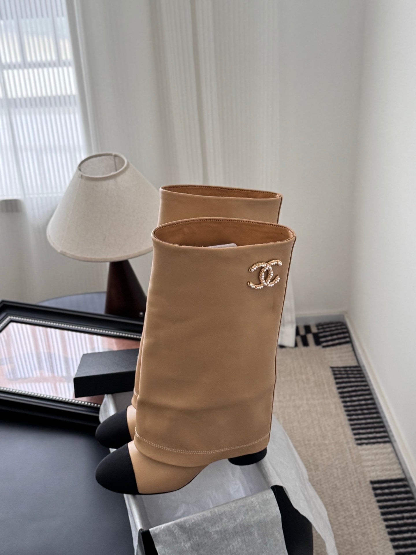 25fw new chain knight boots