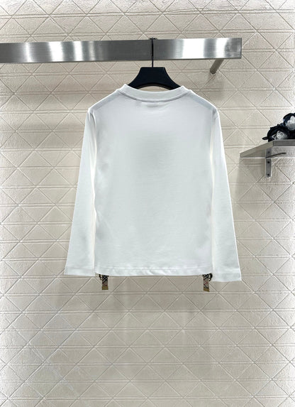 25fw Side-adjustable plaid long sleeves