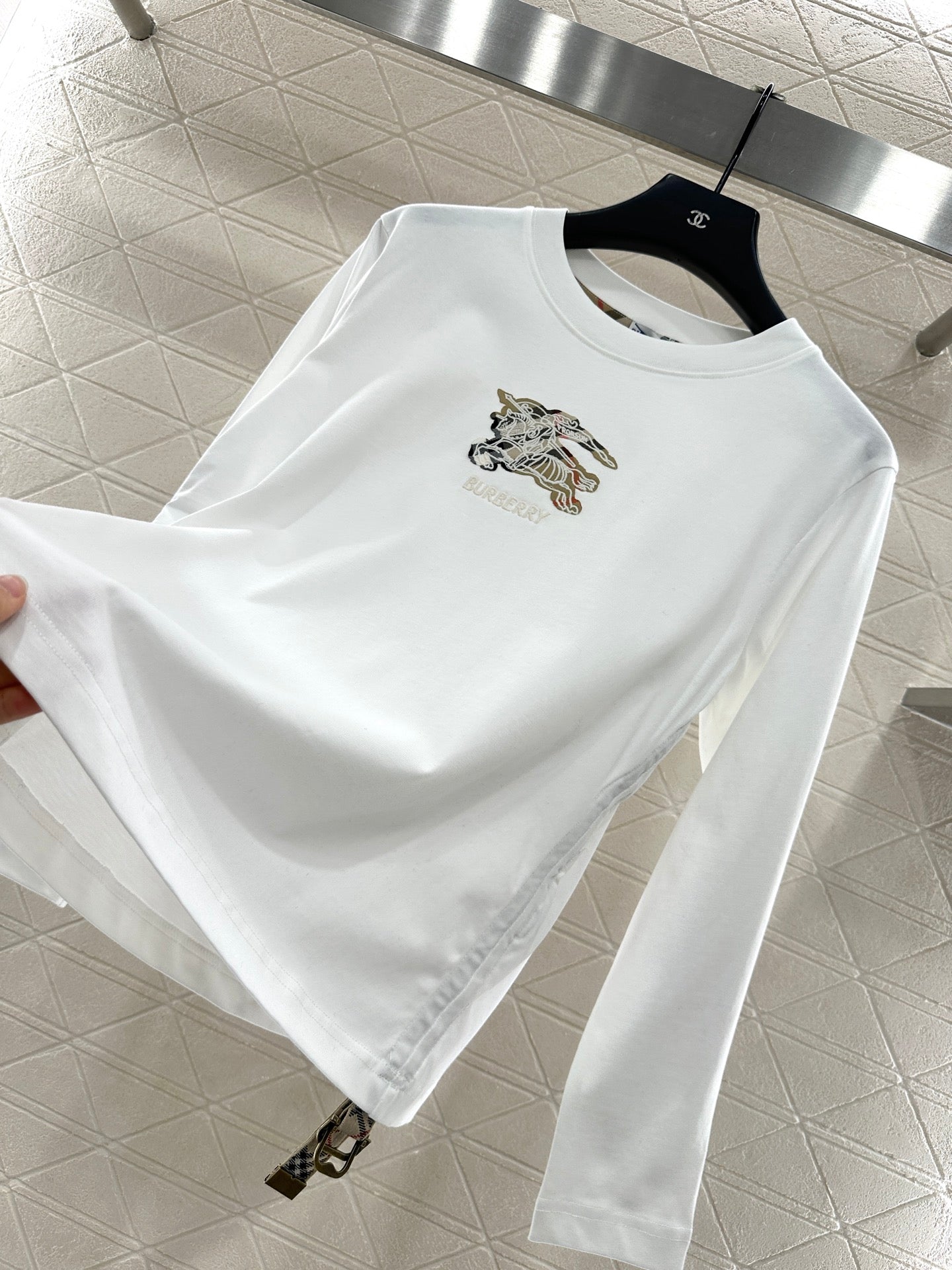 25fw Side-adjustable plaid long sleeves