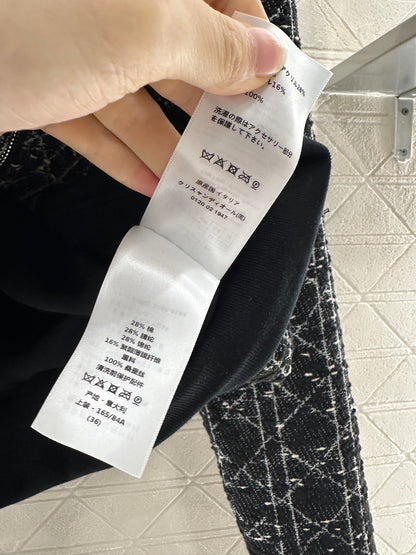 25fw Cannage coat and culottes set