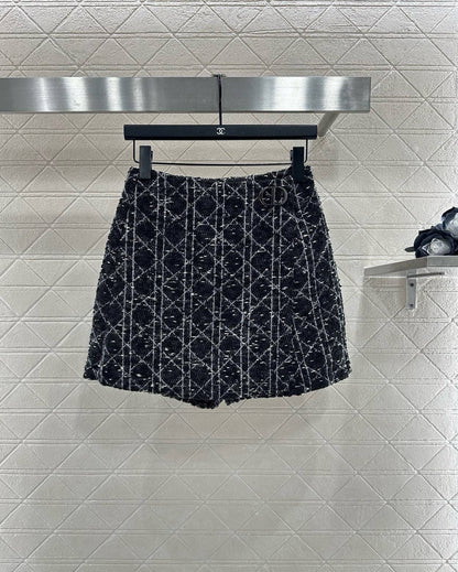 25fw Cannage coat and culottes set