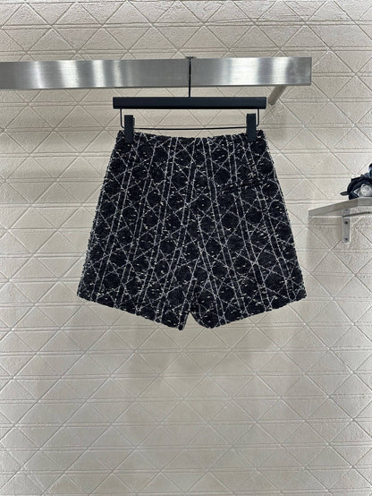 25fw Cannage coat and culottes set