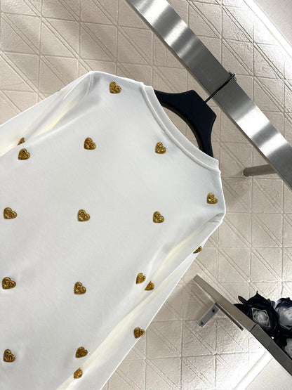 25fw Metal badge long sleeves