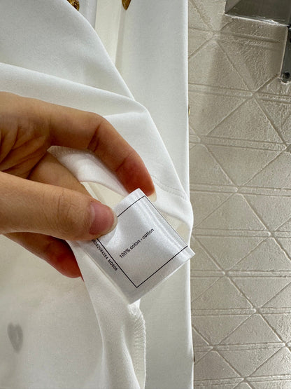 25fw Metal badge long sleeves