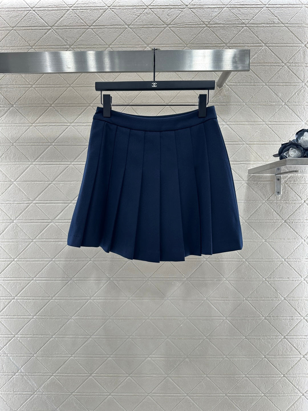 25fw Shawl Collar Jacket Pleated Skirt Suit