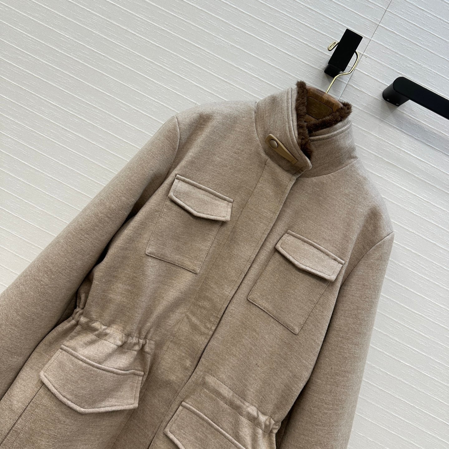 25fw mink fur jacket