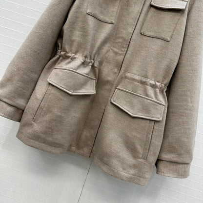 25fw mink fur jacket