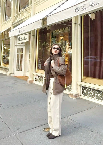 25fw mink fur jacket