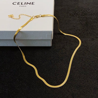 25 snake bone necklace