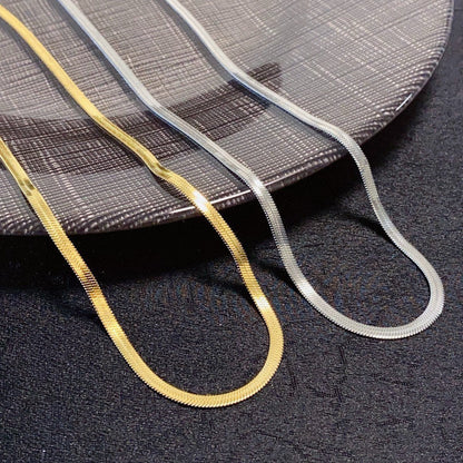 25 snake bone necklace