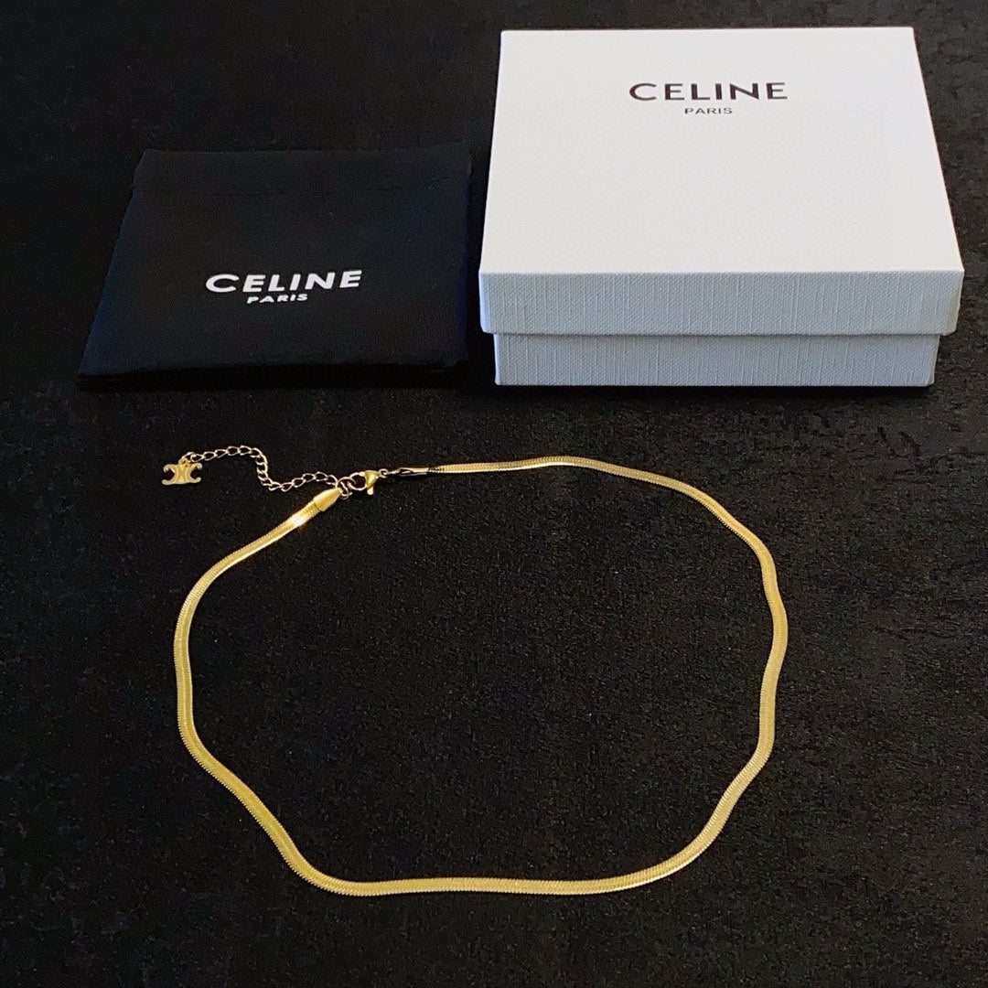 25 snake bone necklace