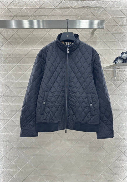 25 Plaid casual cotton jacket