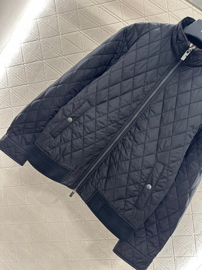 25 Plaid casual cotton jacket