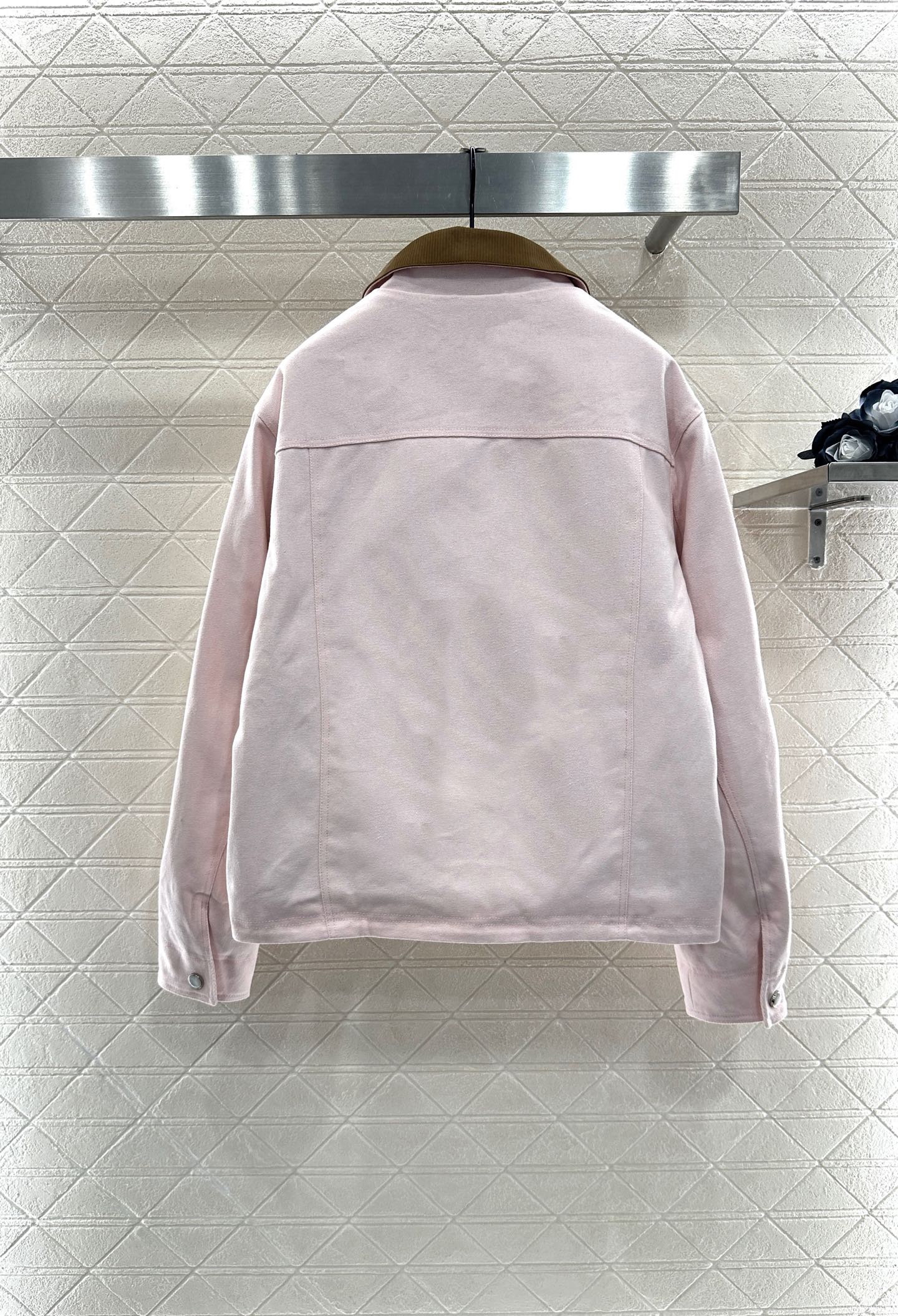 25 padded denim jacket