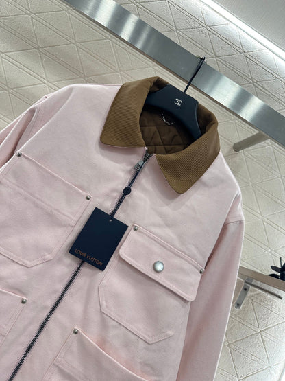 25 padded denim jacket