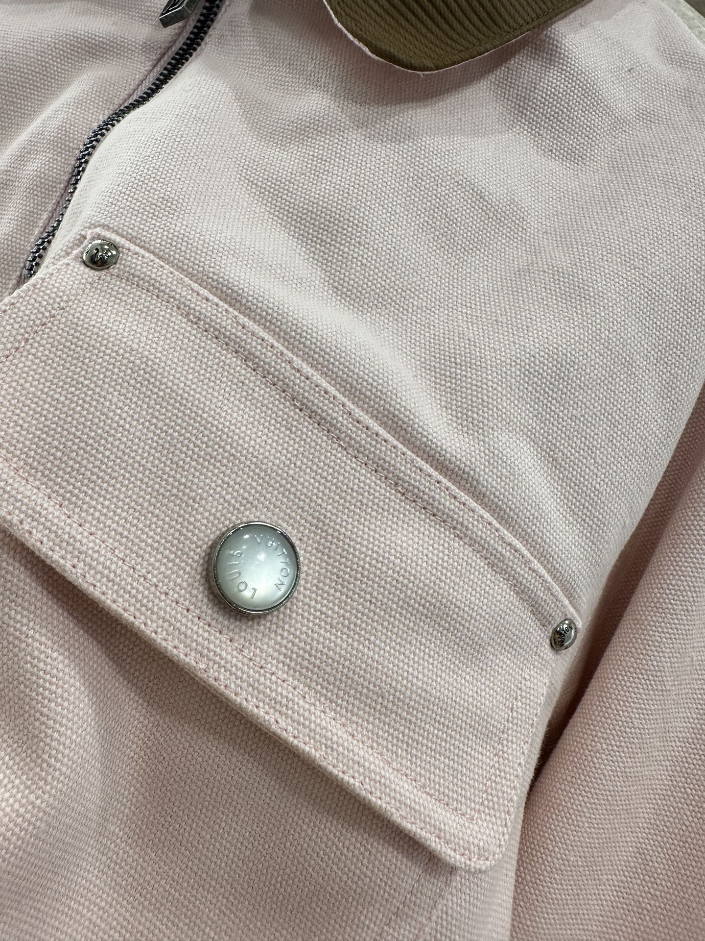 25 padded denim jacket