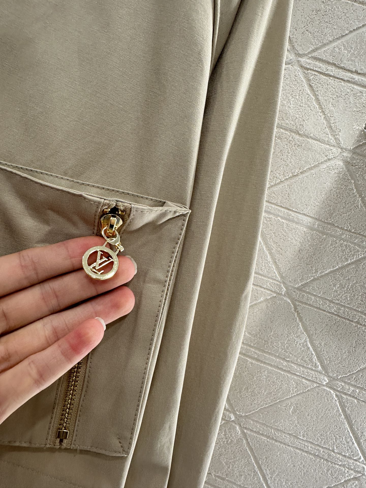 25fw stand collar zip-up jacket