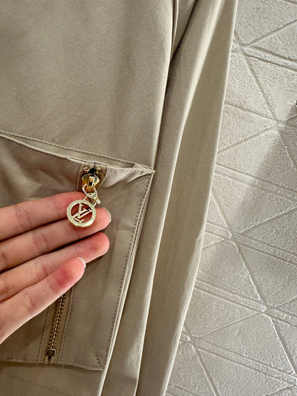 25fw stand collar zip-up jacket