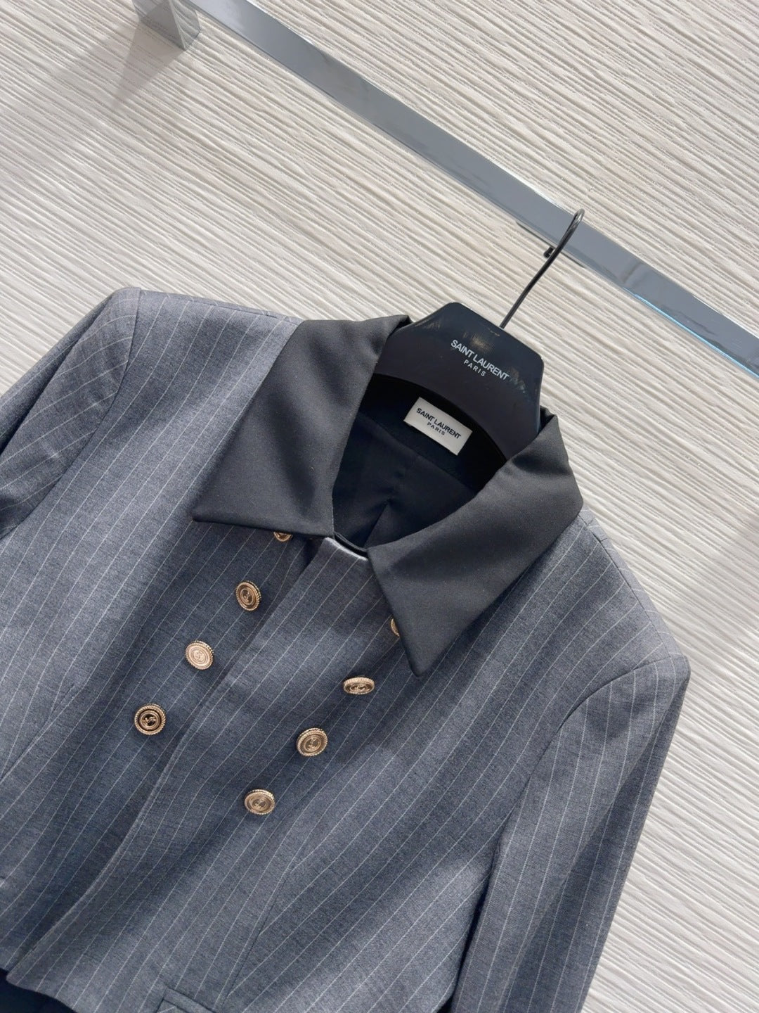 25fw Two piece striped set