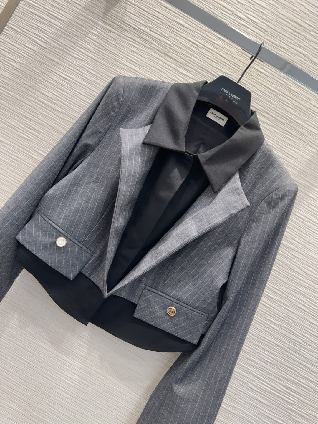 25fw Two piece striped set