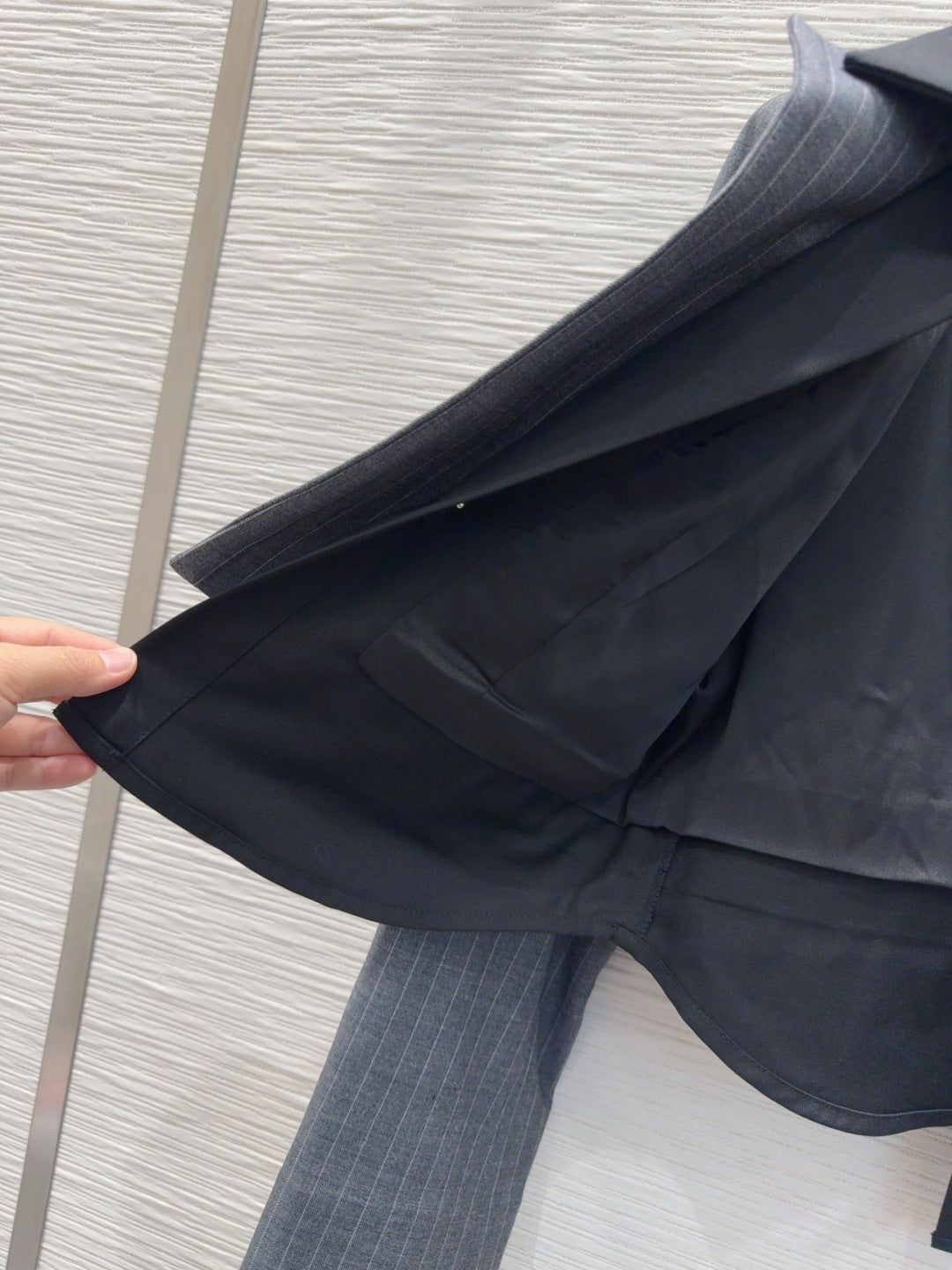 25fw Two piece striped set