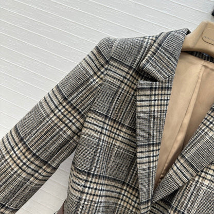 25fw  plaid suit