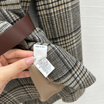 25fw  plaid suit