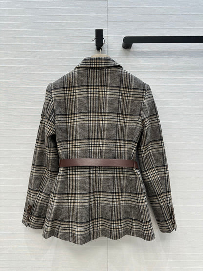 25fw  plaid suit