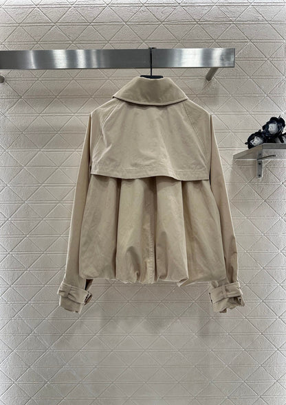 25fw Short trench coat